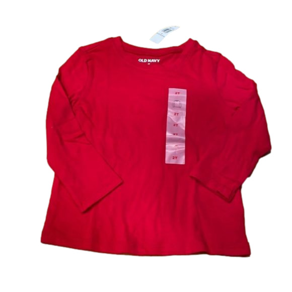 OLD NAVY NWT 2 T Long Sleeve Top - Picture 1 of 2